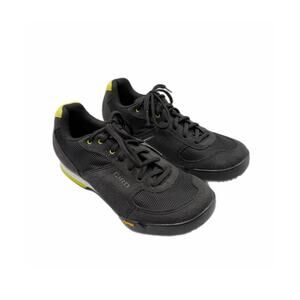 Giro Petra Women's 6.5 VR Black Yellow Vibram Outsole Mountain Bike Cycle Shoes
